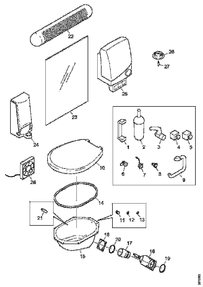 Buy 1908943 GASKET SCANIA