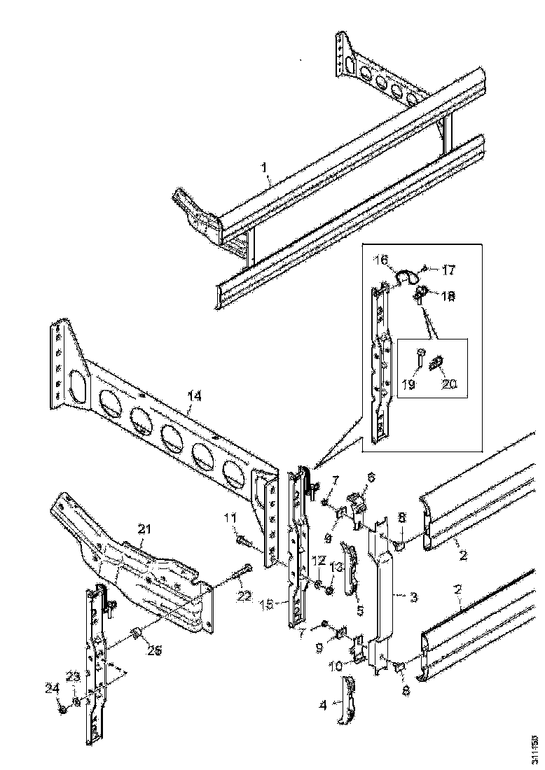 Buy 1909483 LATERAL PR SCANIA