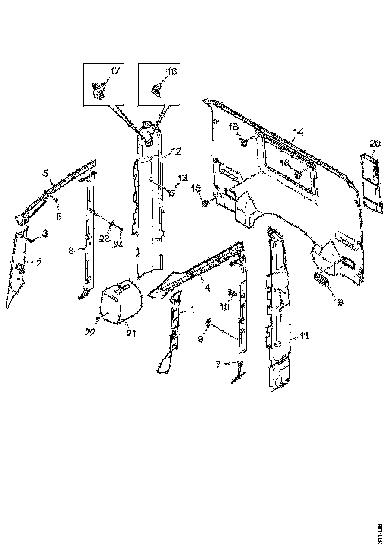 Buy 1909653 SIDE PANEL SCANIA