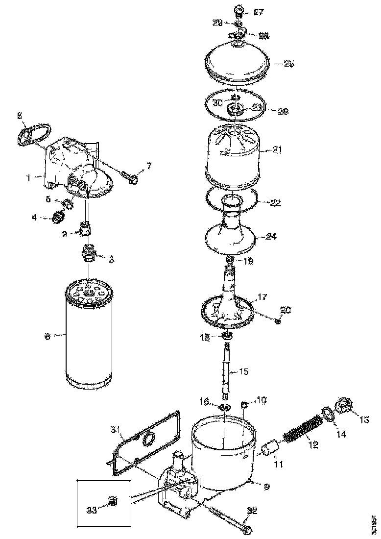 Buy 1909740 OIL FILTER SCANIA