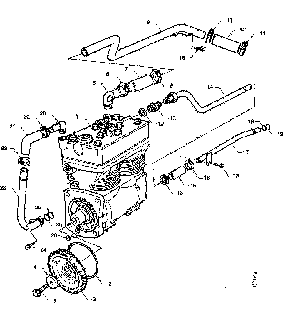 Buy 1909843 COOLANT PIPE SCANIA