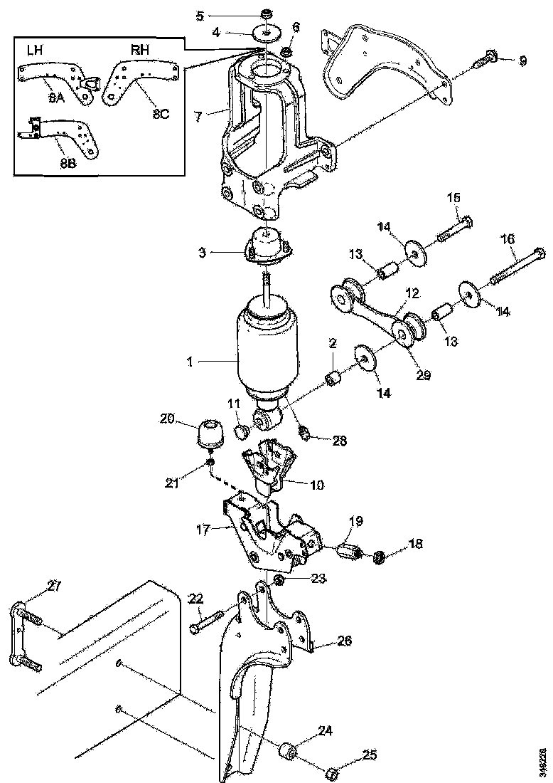 Buy 1910106 SHOCK ABSORBER SCANIA