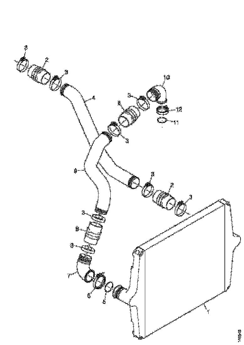 Buy 1910749 CHARGE AIR SCANIA