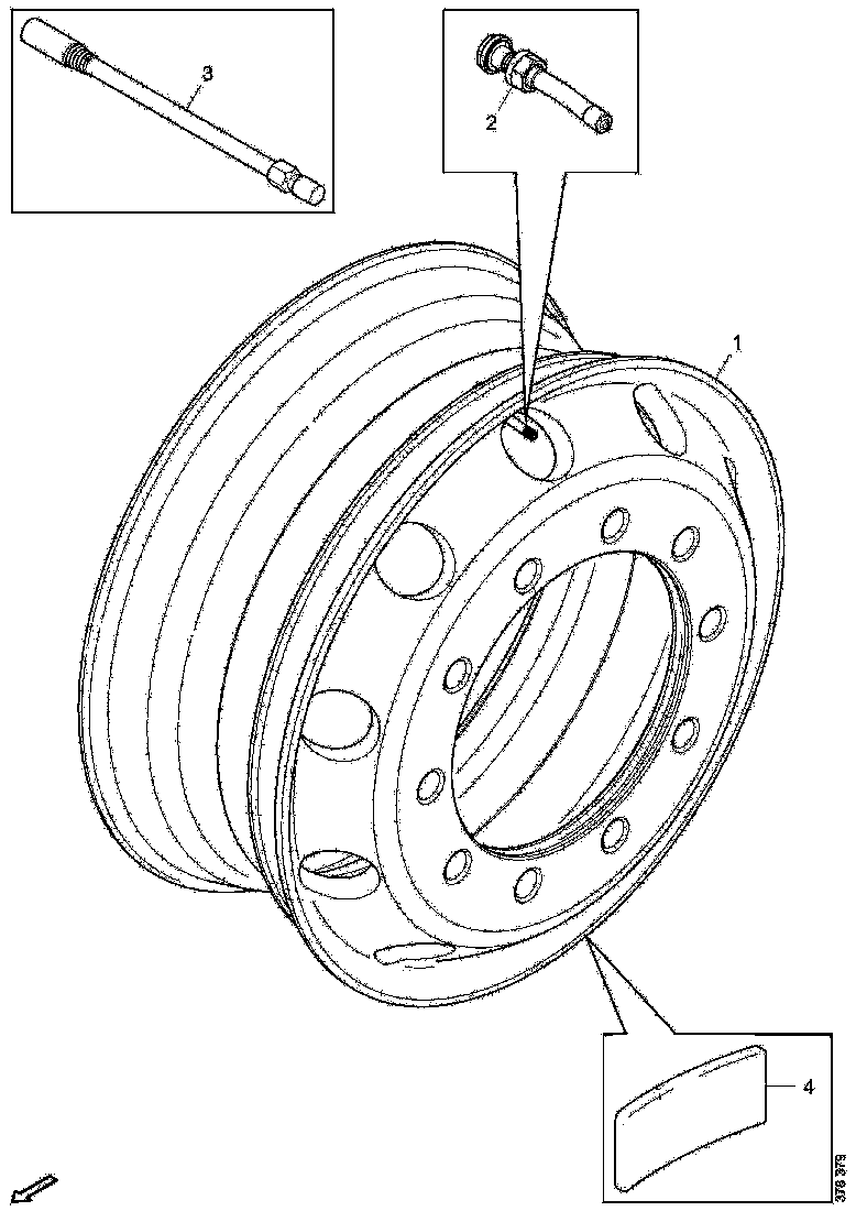 Buy 1911071 DISC WHEEL SCANIA