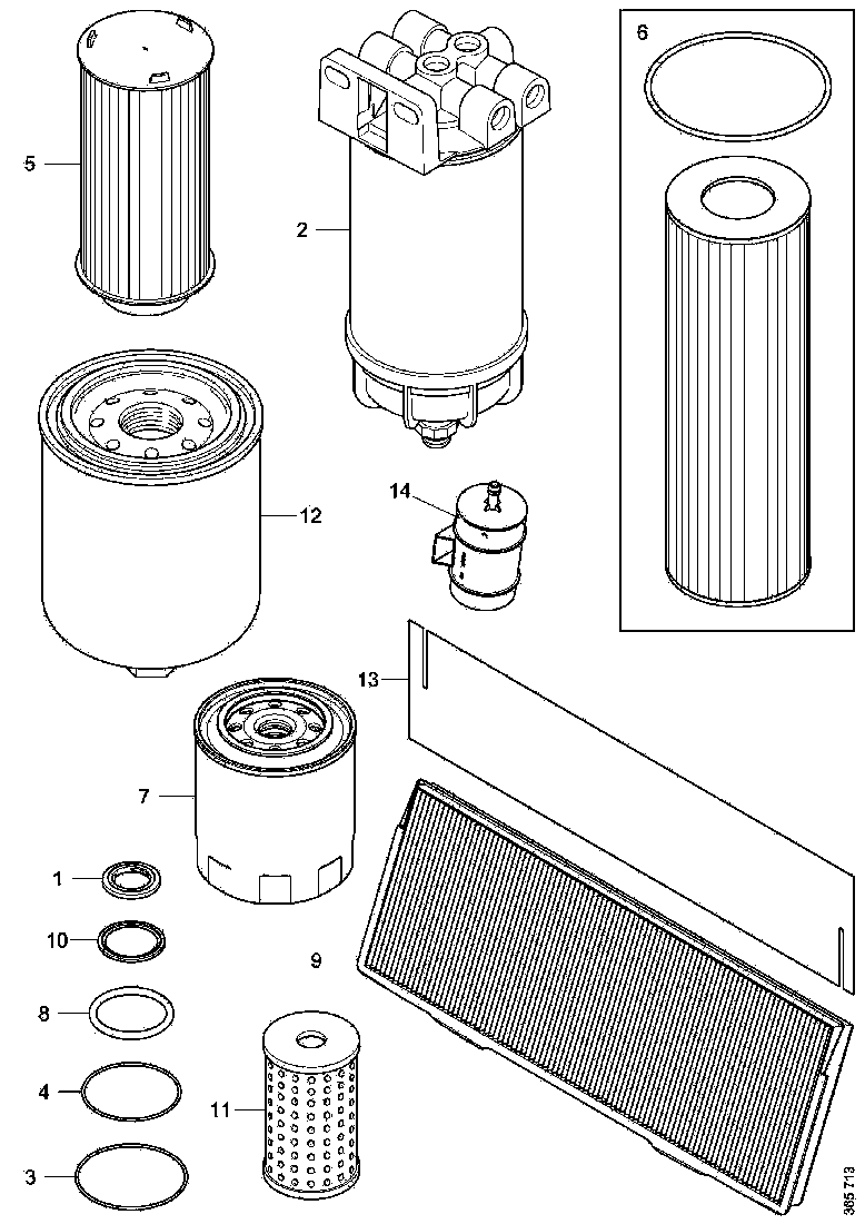 Buy 1913500 CAB FLOW KIT SCANIA