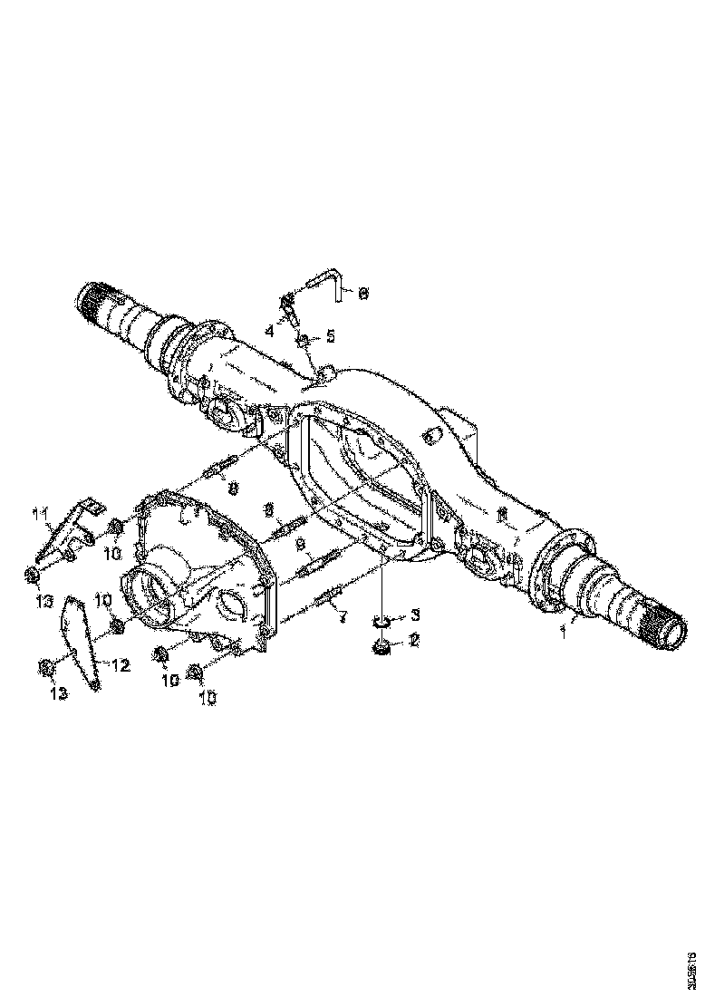 Buy 1914313 REAR AXLE SCANIA