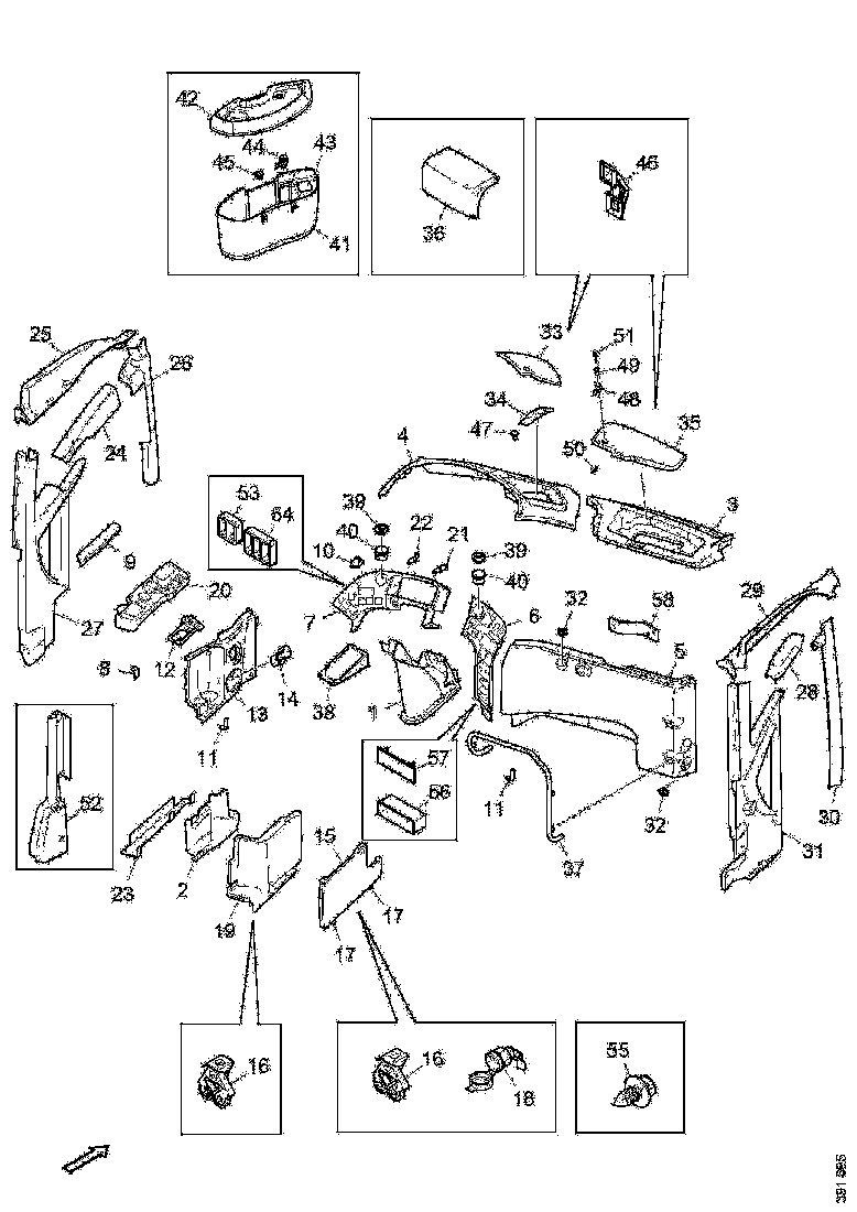 Buy 1915386 HANDRAIL SCANIA