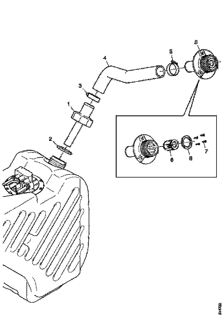 Buy 1916776 FILLER CAP SCANIA