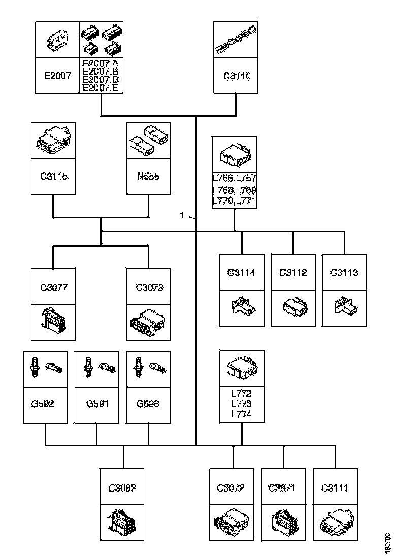 Buy 1916879 CABLE HARNESS SCANIA