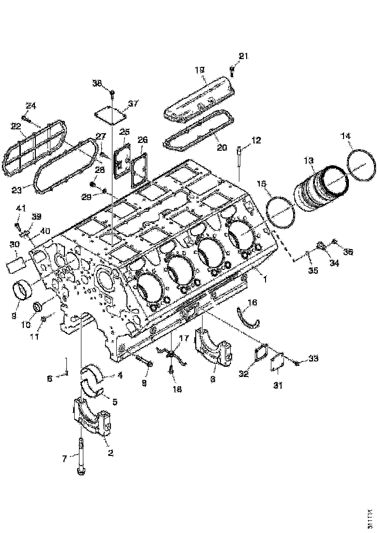 Buy 1917107 CYLINDER LINER SCANIA