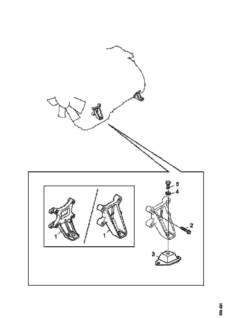 Buy 1919447 ENGINE BRA SCANIA