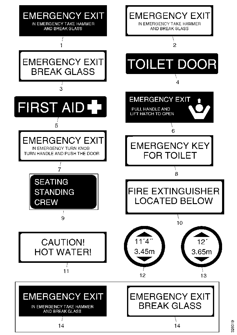 Buy 1922242 STICKER SCANIA