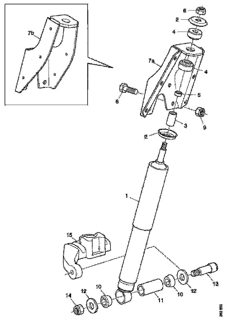 Buy 1923370 Shock Absorber SCANIA