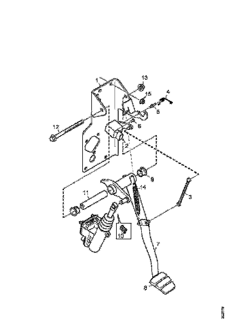 Buy 1927950 CLUTCH PEDAL SCANIA