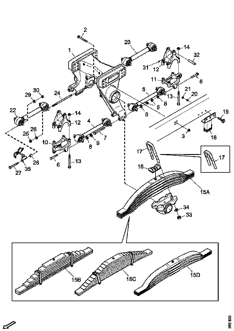 Buy 1928803 BALANCE AXLE SCANIA