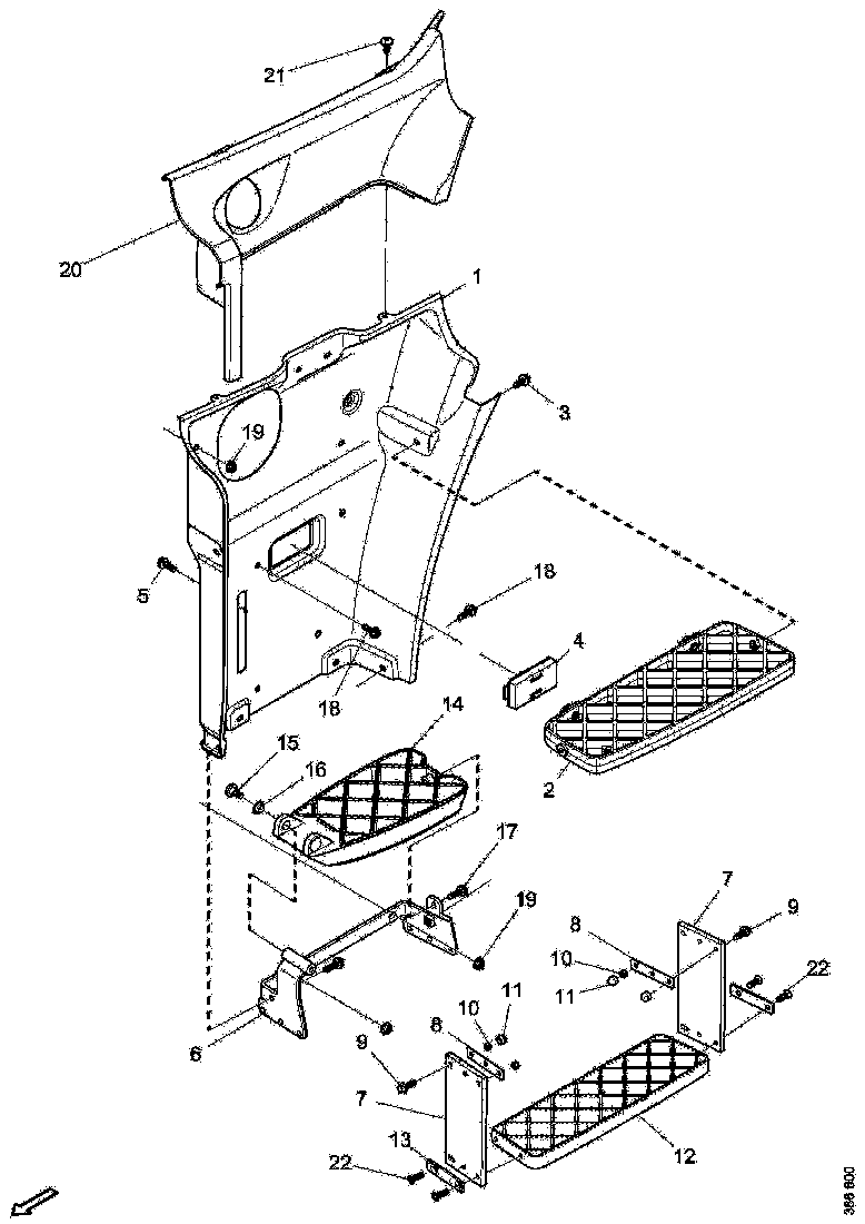Buy 1930303 BOARDING S SCANIA