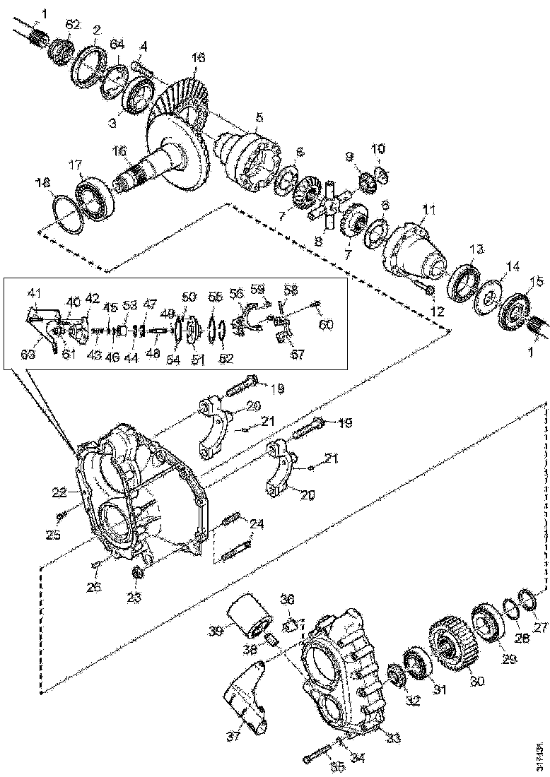 Buy 1930320 BEVEL GEAR SCANIA