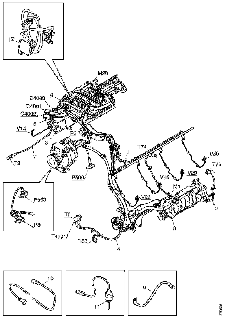 Buy 1934612 CABLE HARNESS SCANIA