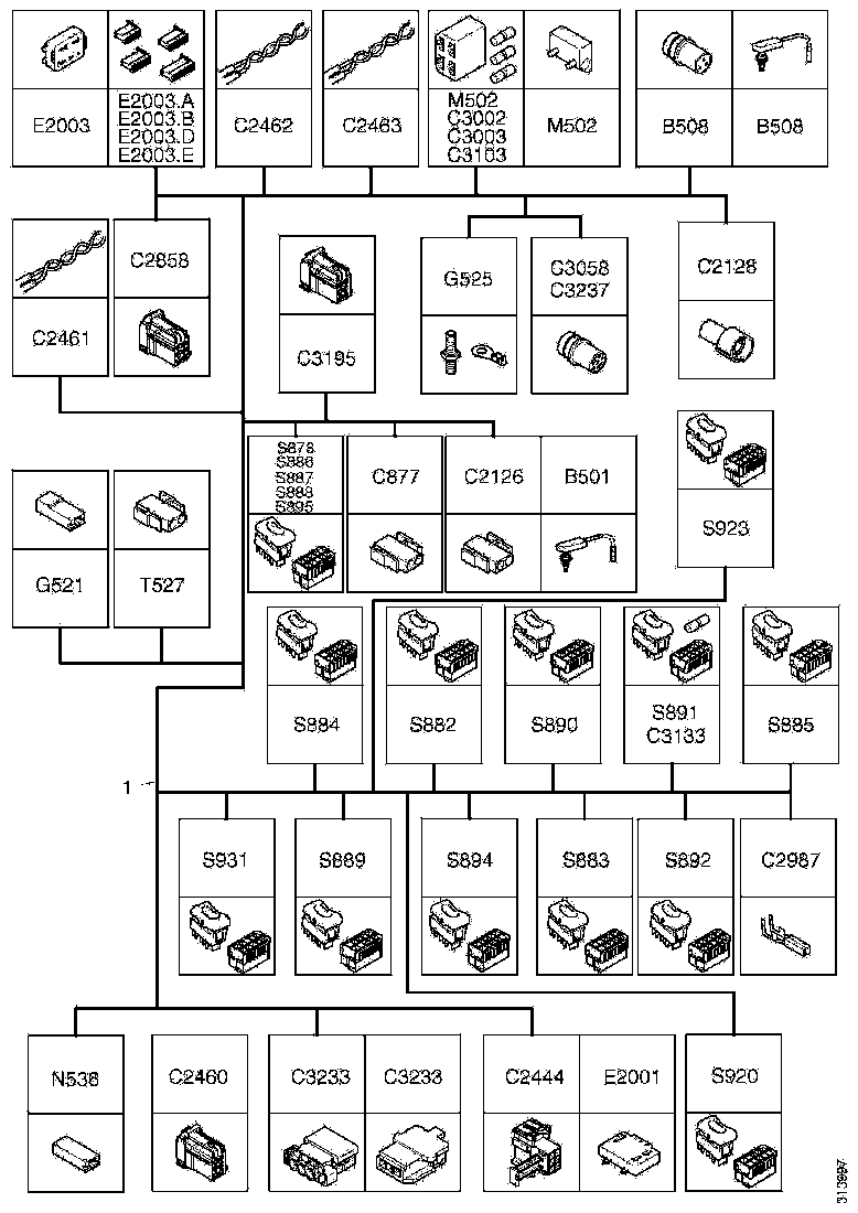 Buy 1935289 CABLE HARNESS SCANIA