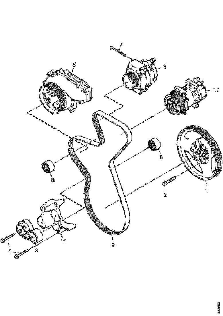 Buy 1935422 POLY V-BELT SCANIA