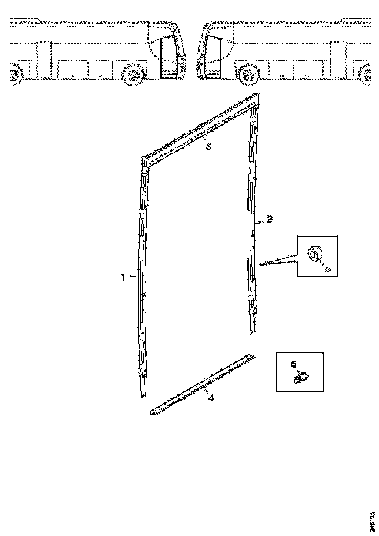 Buy 1937719 DOOR FRAME SCANIA