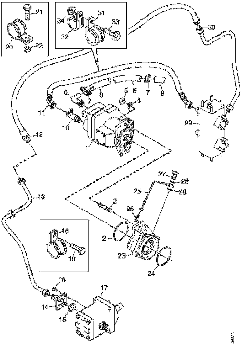 Buy 1940479 HYDRAULIC HOSE SCANIA