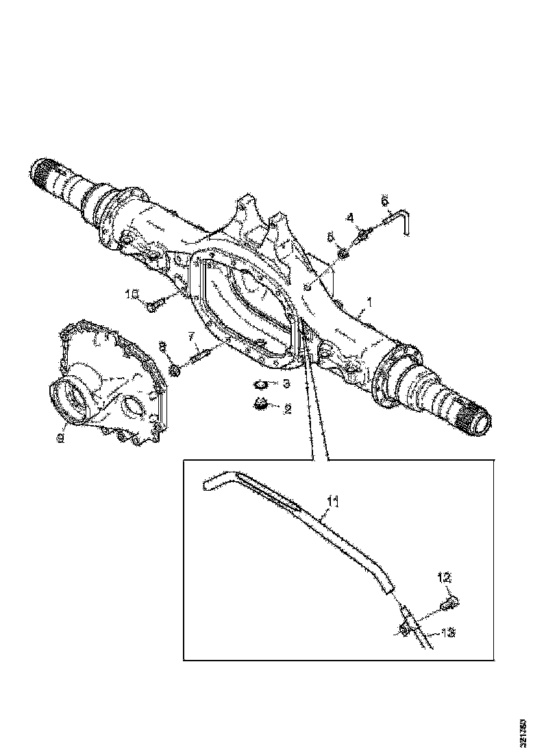 Buy 1942885 REAR AXLE SCANIA