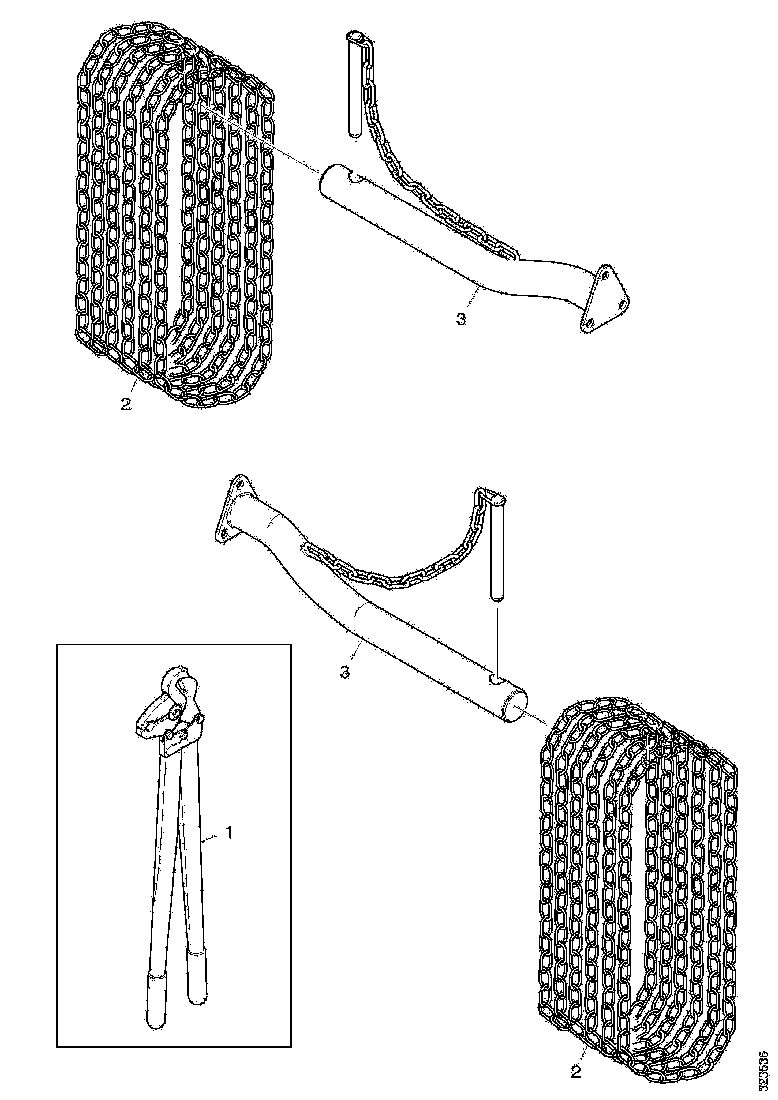 Buy 1944960 SNOW CHAIN SCANIA