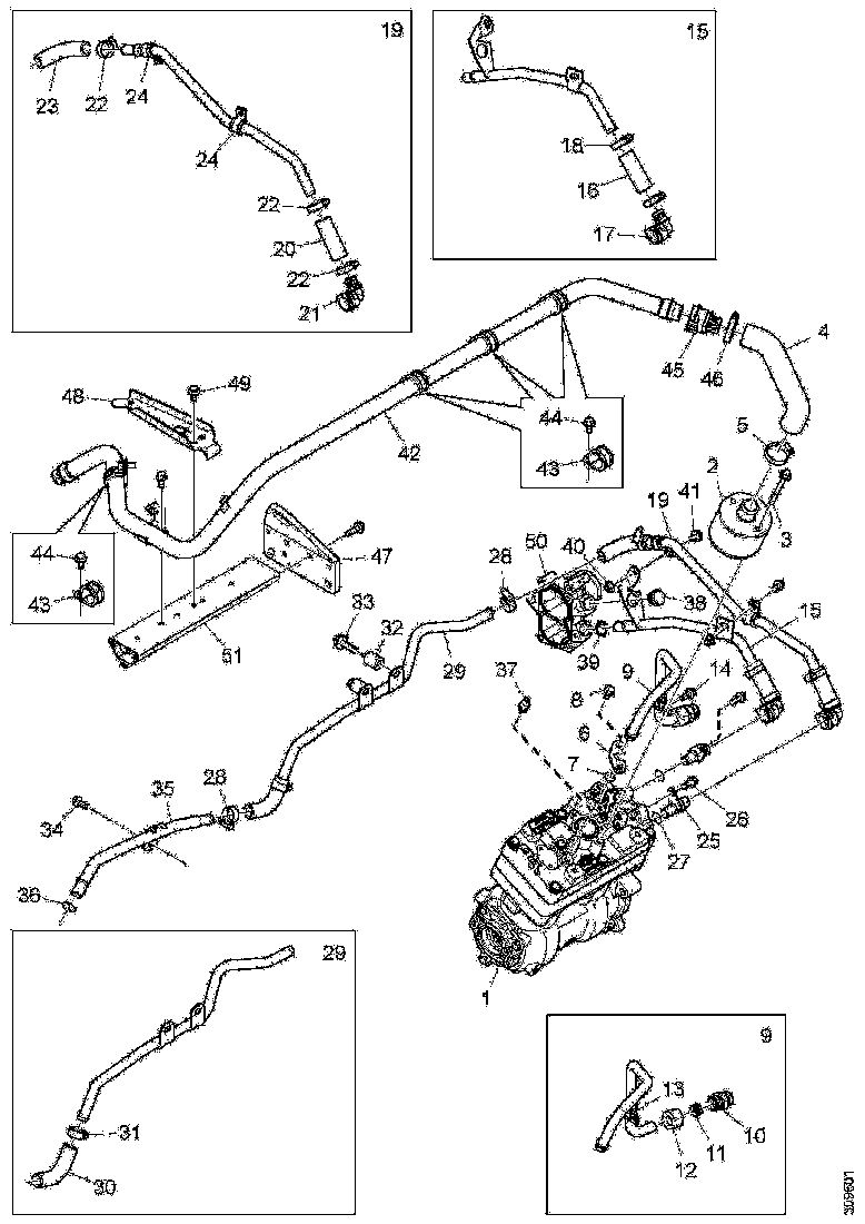 Buy 1947111 COOLANT PIPE SCANIA