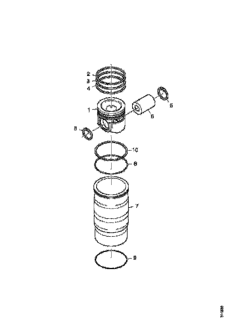 Buy 1947248 CYLINDER LINER KIT SCANIA
