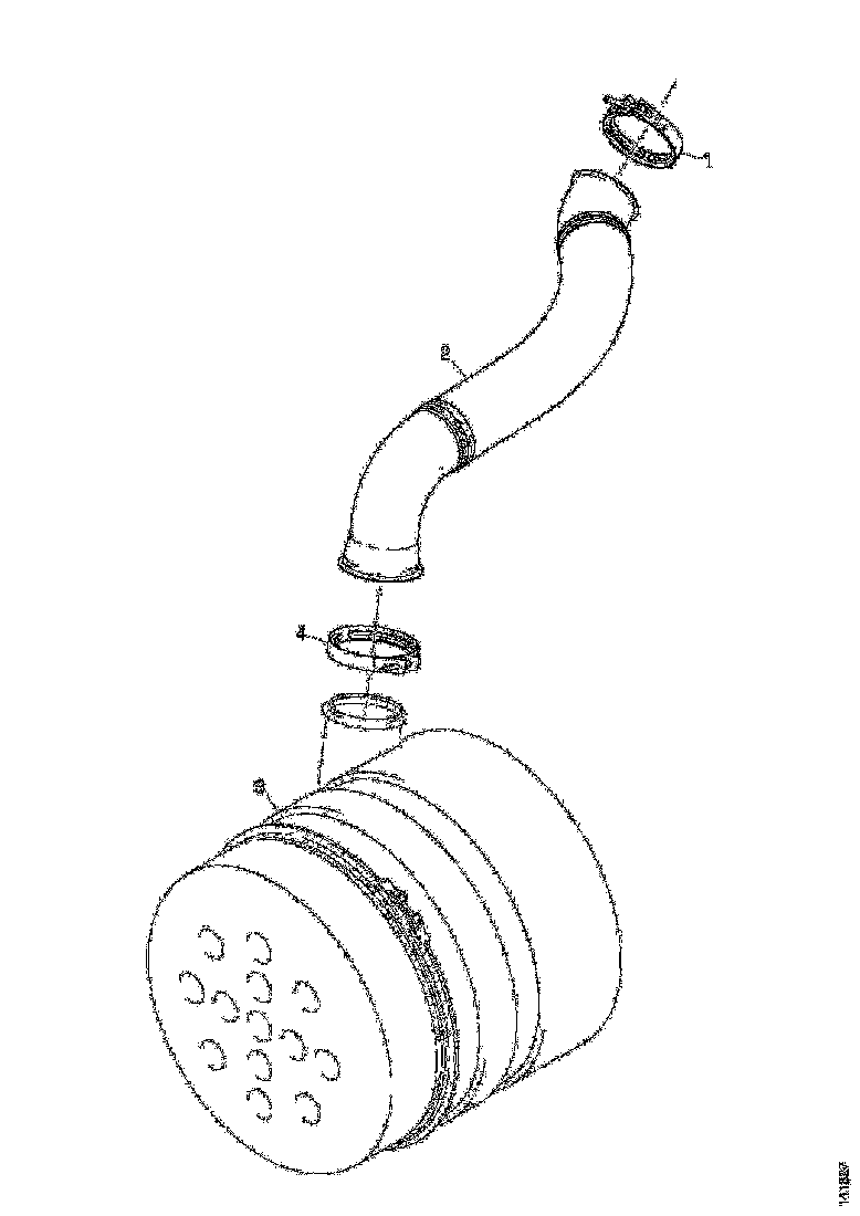 Buy 1948777 EXHAUST HOSE SCANIA