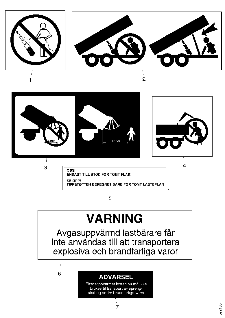 Buy 1949954 WARNING PL SCANIA