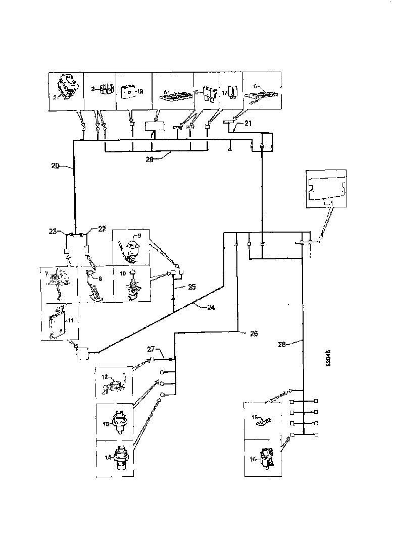 Buy 199612 CABLE HARNESS SCANIA