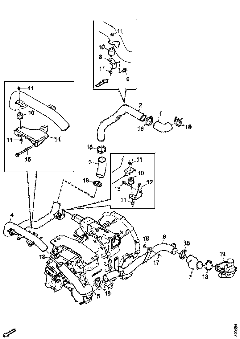Buy 2000233 COOLANT PIPE SCANIA