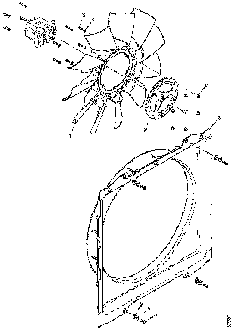 Buy 2004506 FAN HUB SCANIA