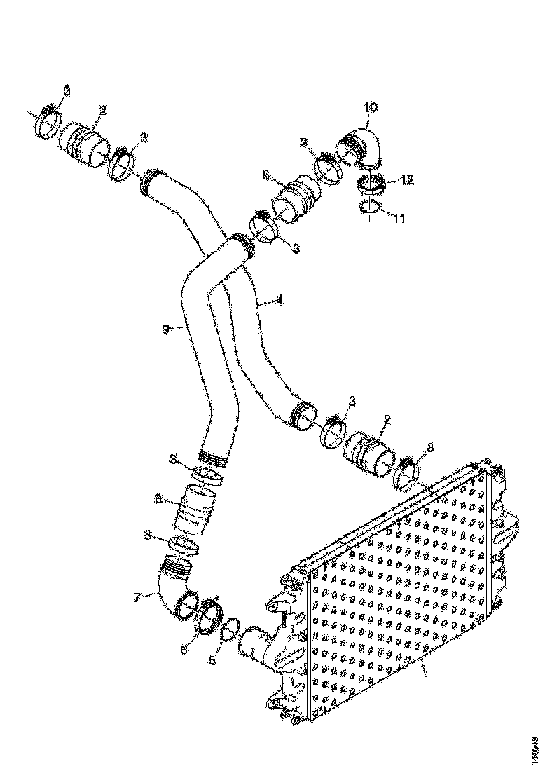 Buy 2005632 CHARGE AIR SCANIA