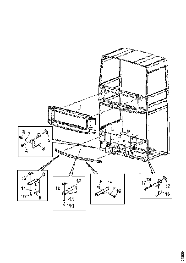 Buy 2009406 FRONT STRU SCANIA