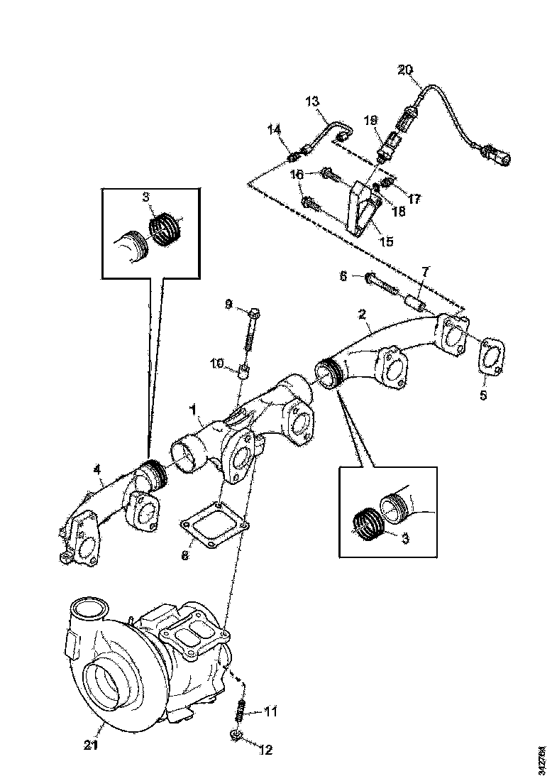 Buy 2012968 EXHAUST MANIFOLD SCANIA