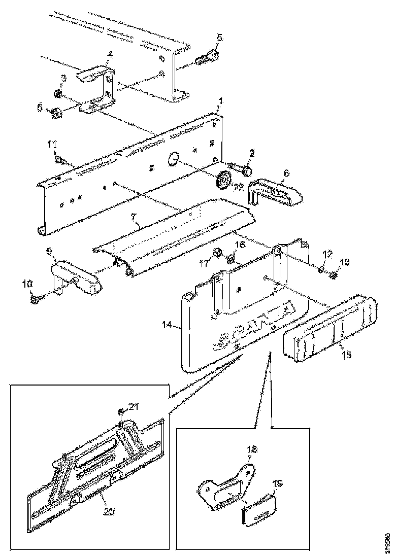 Buy 2015402 BRACKET SCANIA