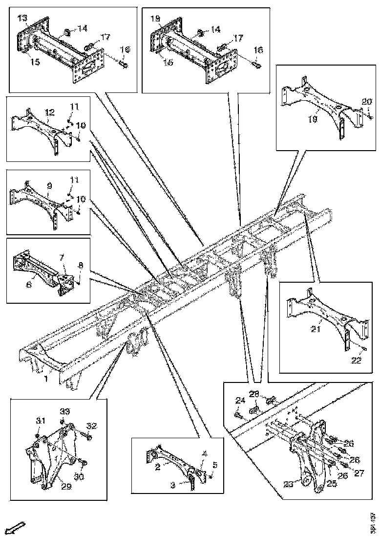 Buy 2018351 TORQ ROD B SCANIA
