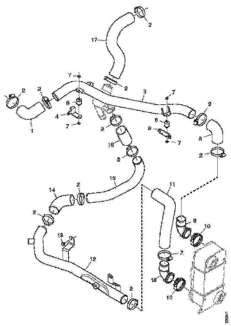Buy 2020268 COOLANT PIPE SCANIA
