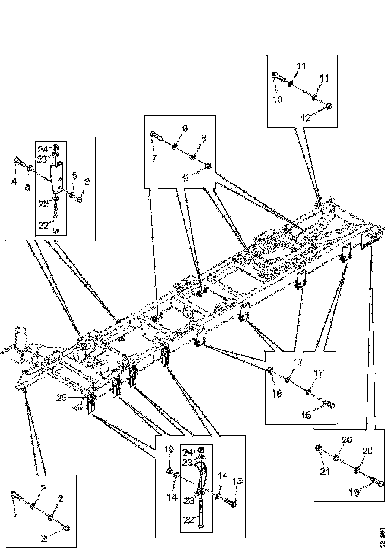 Buy 2020525 BODY AD BR SCANIA