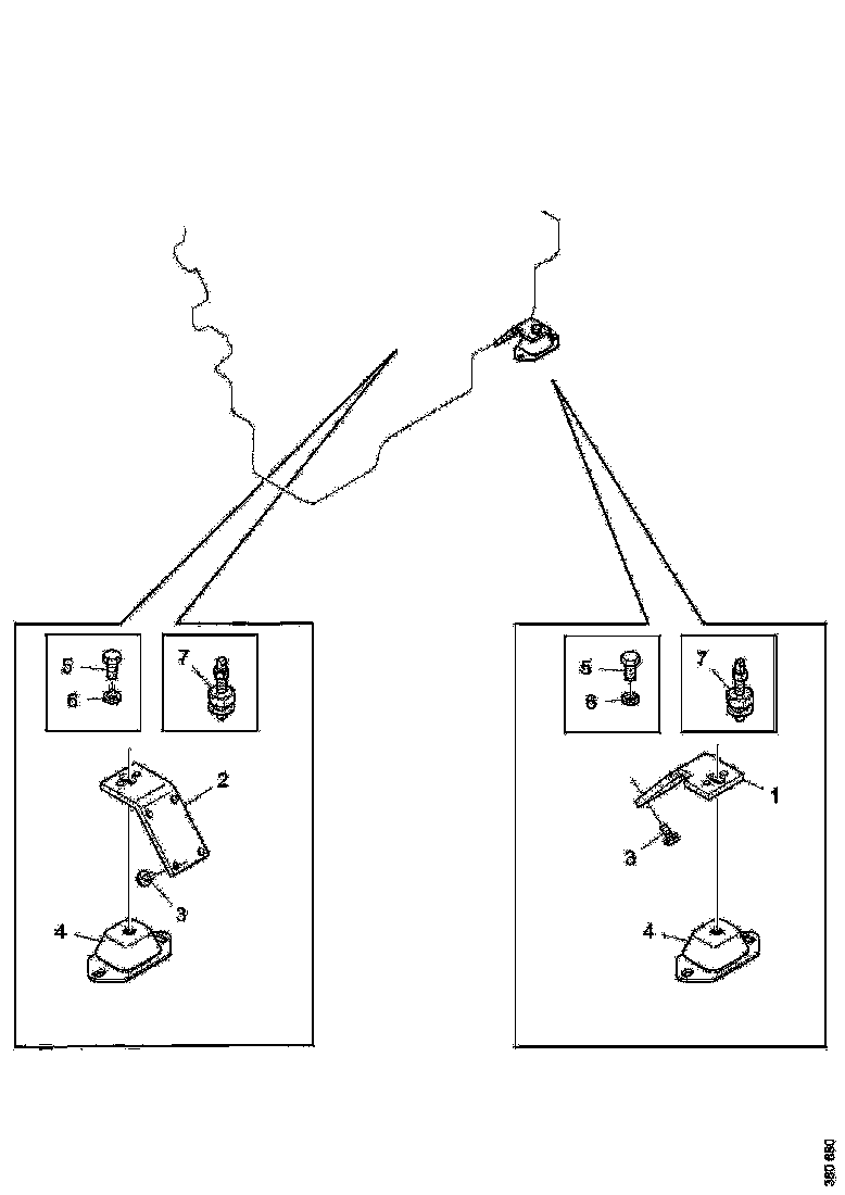 Buy 2020607 ENGINE BRA SCANIA