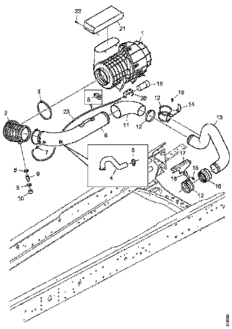 Buy 2021164 AIR PIPE SCANIA