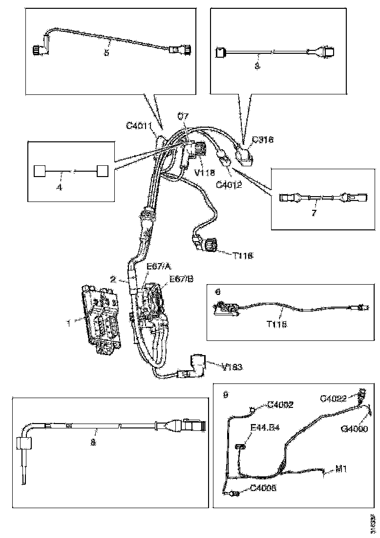 Buy 2021562 CABLE HARNESS SCANIA