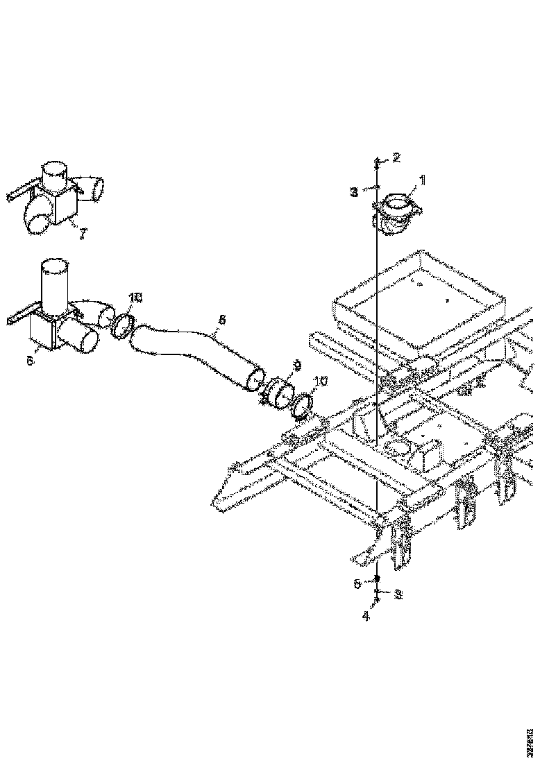 Buy 2022155 EXHAUST HOSE SCANIA
