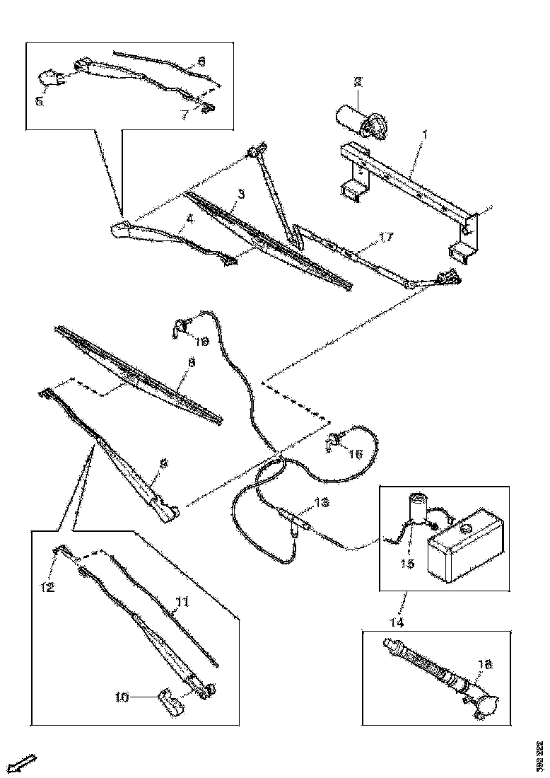 Buy 2022322 WIPER ARM SCANIA