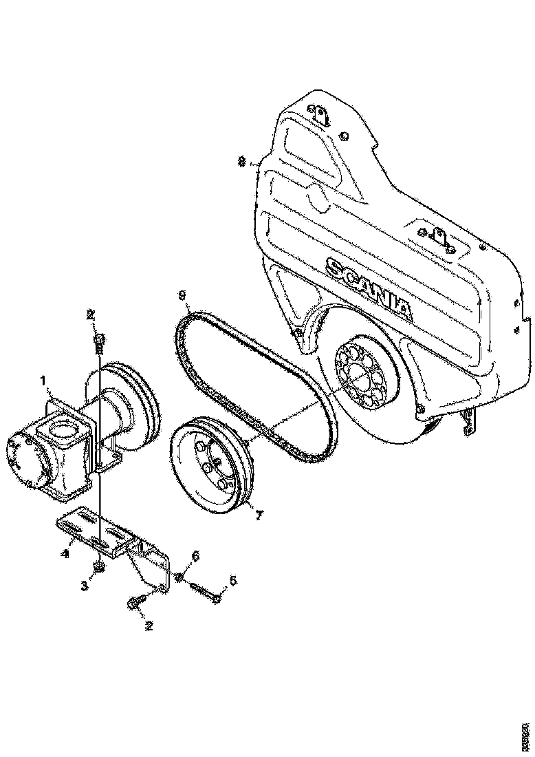 Buy 2022736 BRACKET SCANIA
