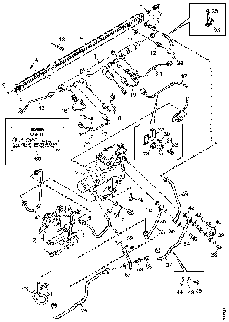 Buy 2023570 FUEL PIPE SCANIA