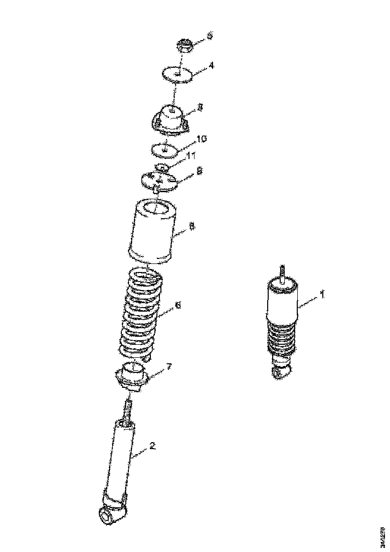 Buy 2023666 COMPRESSION SPRING SCANIA